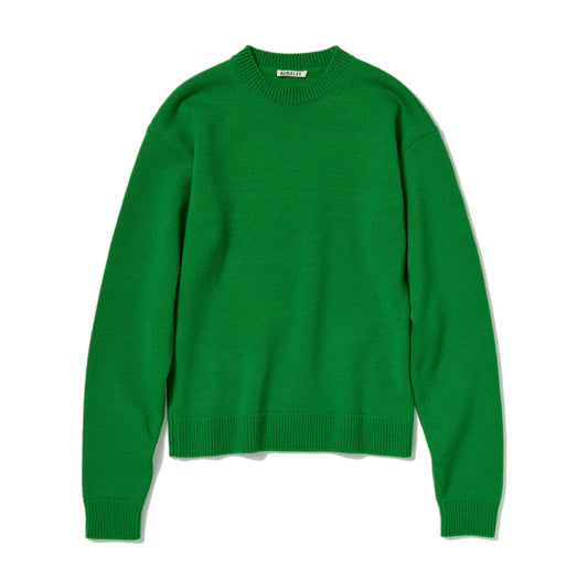 AURALEE/SUPER FINE WOOL KNIT P/O