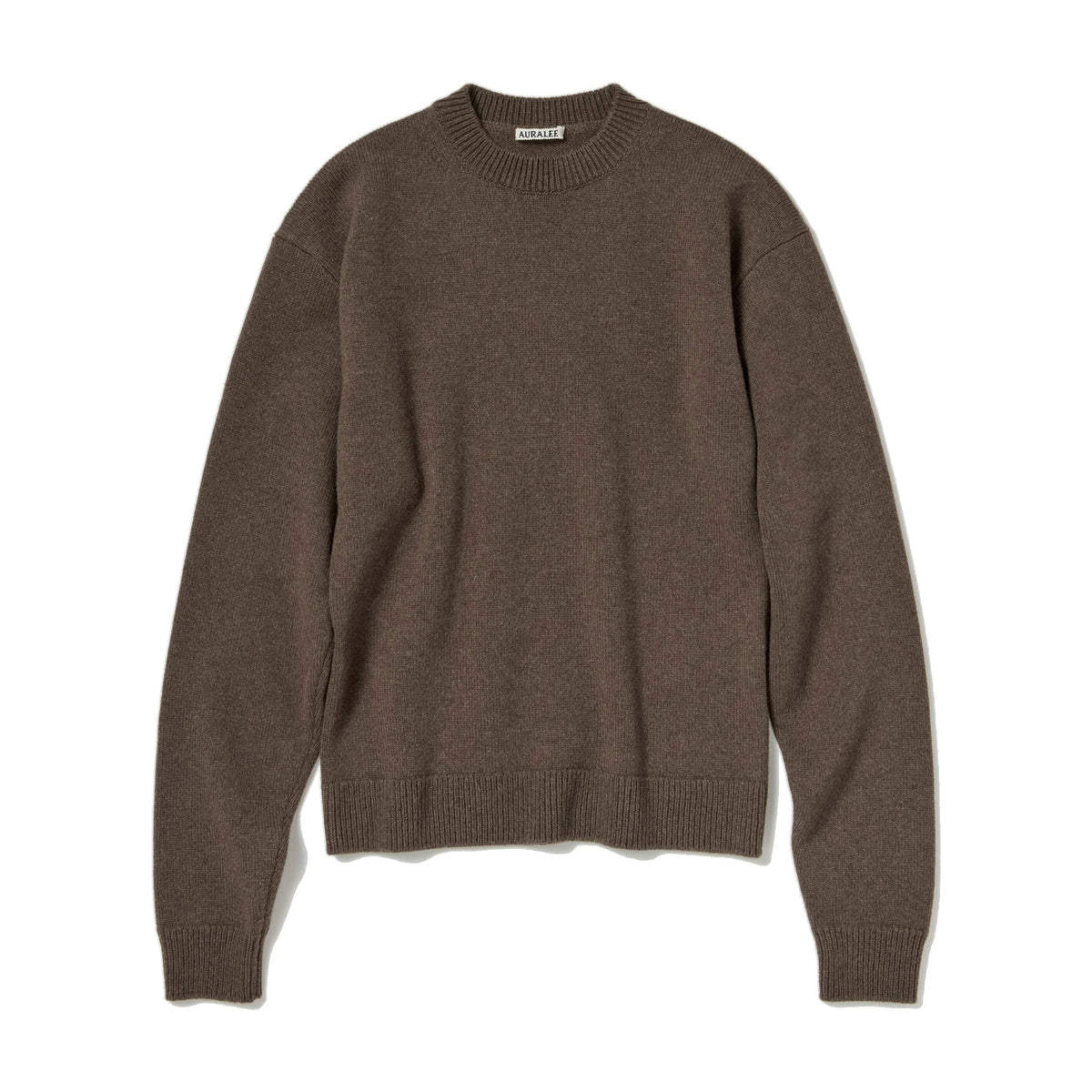 AURALEE/SUPER FINE WOOL KNIT P/O