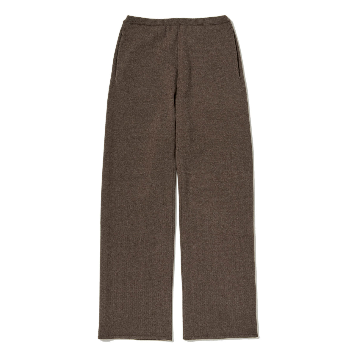 AURALEE/SUPER FINE WOOL KNIT PANTS