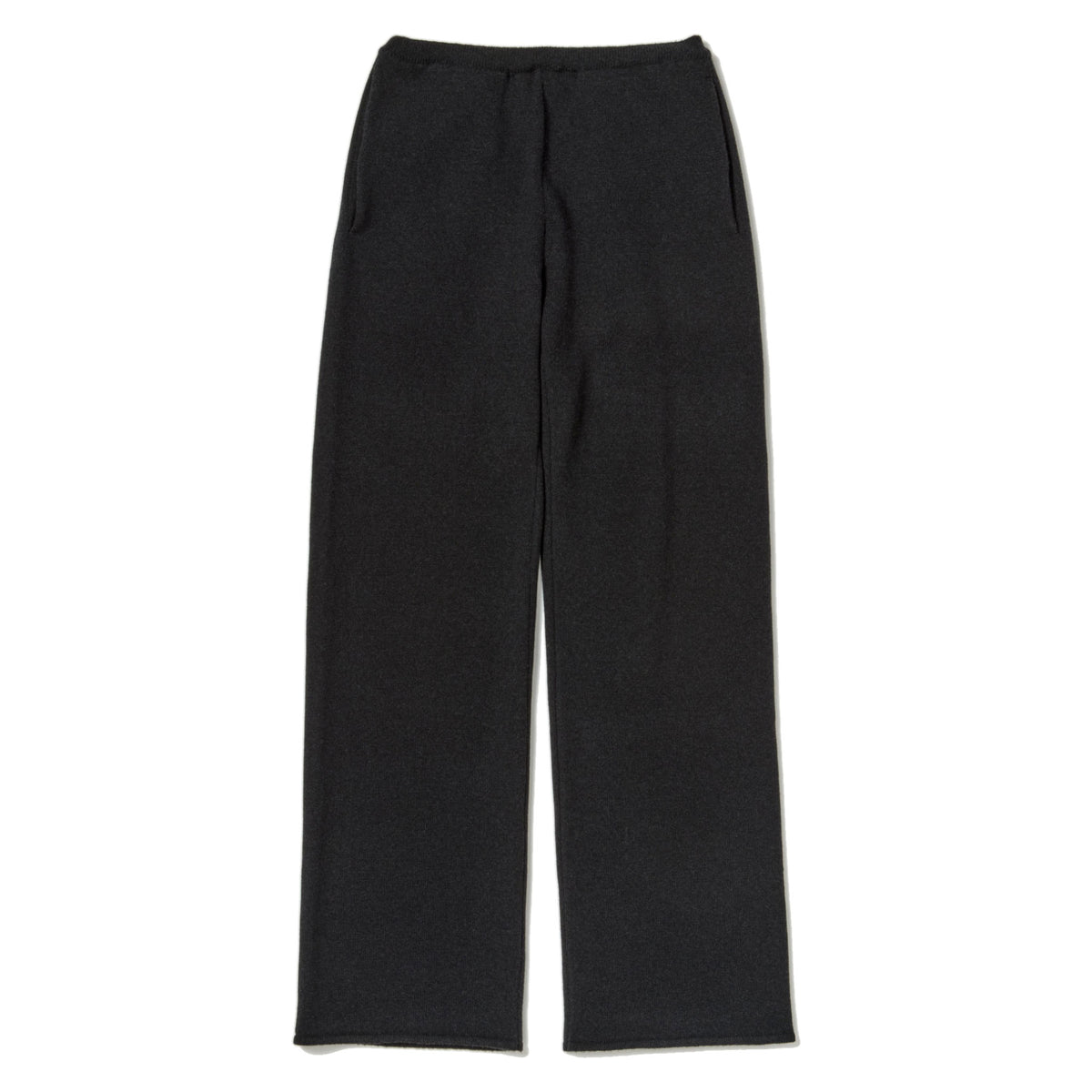 AURALEE/SUPER FINE WOOL KNIT PANTS