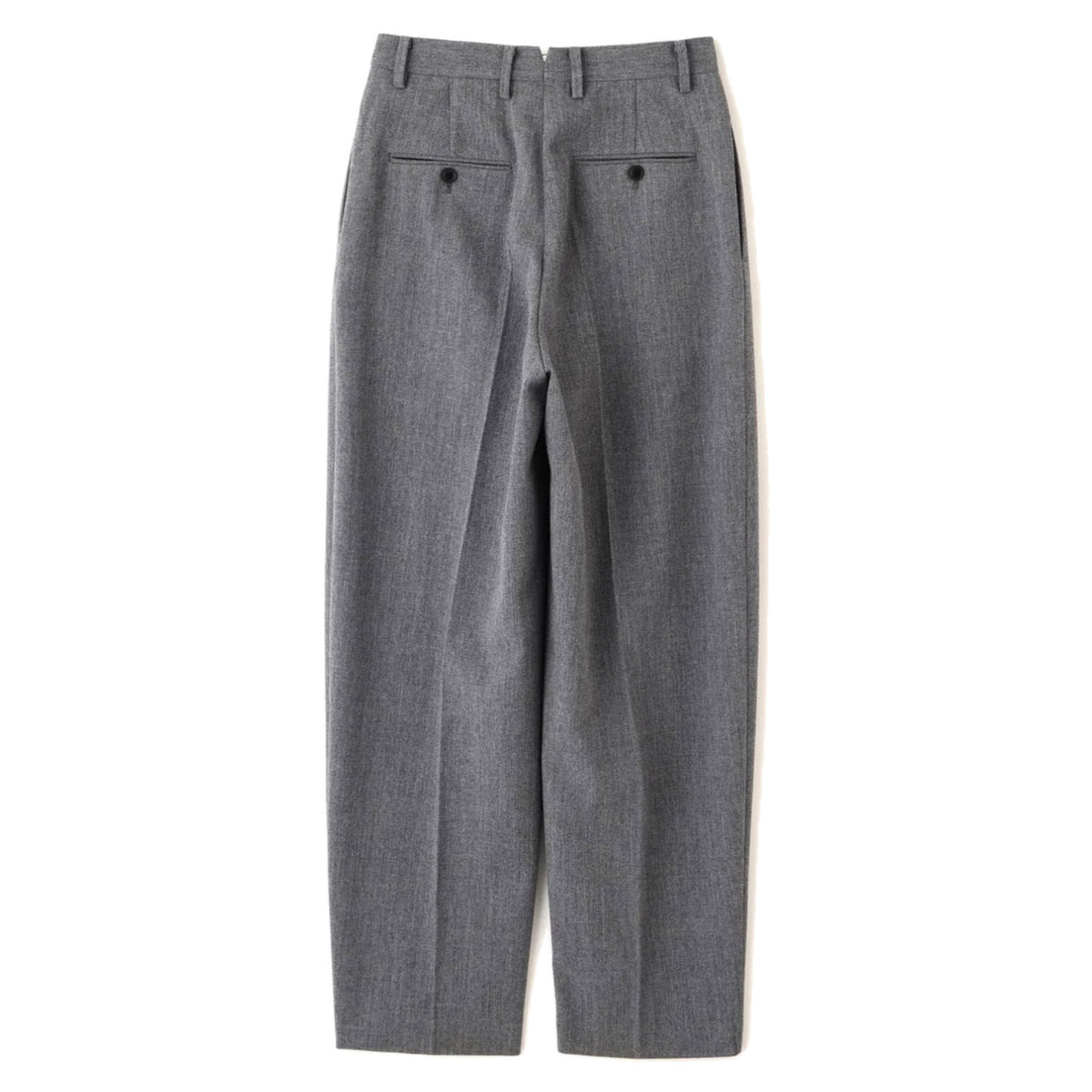 YLEVE/ROUGH WOOL TROUSERS