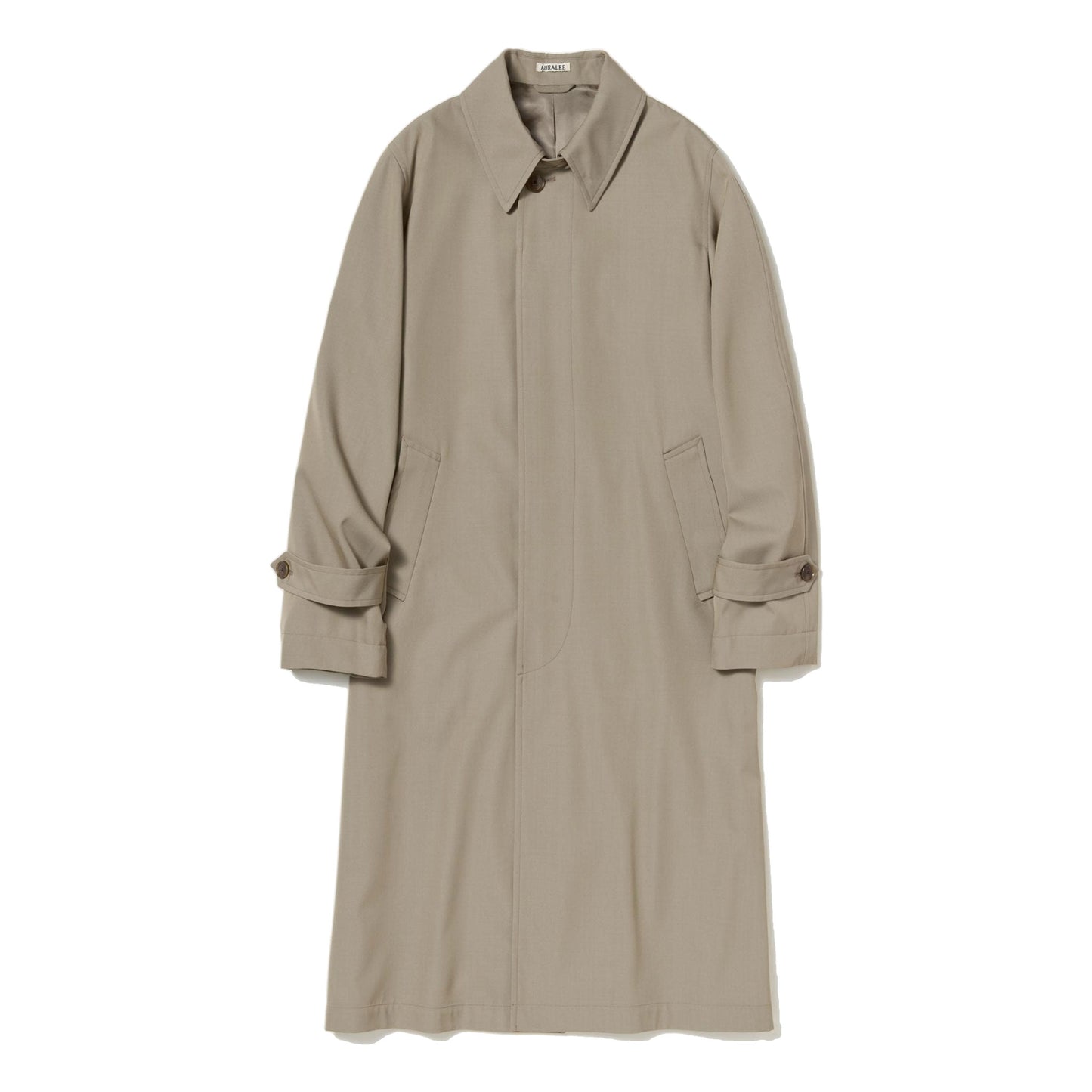AURALEE/LIGHT WOOL MAX CABARDINE COAT