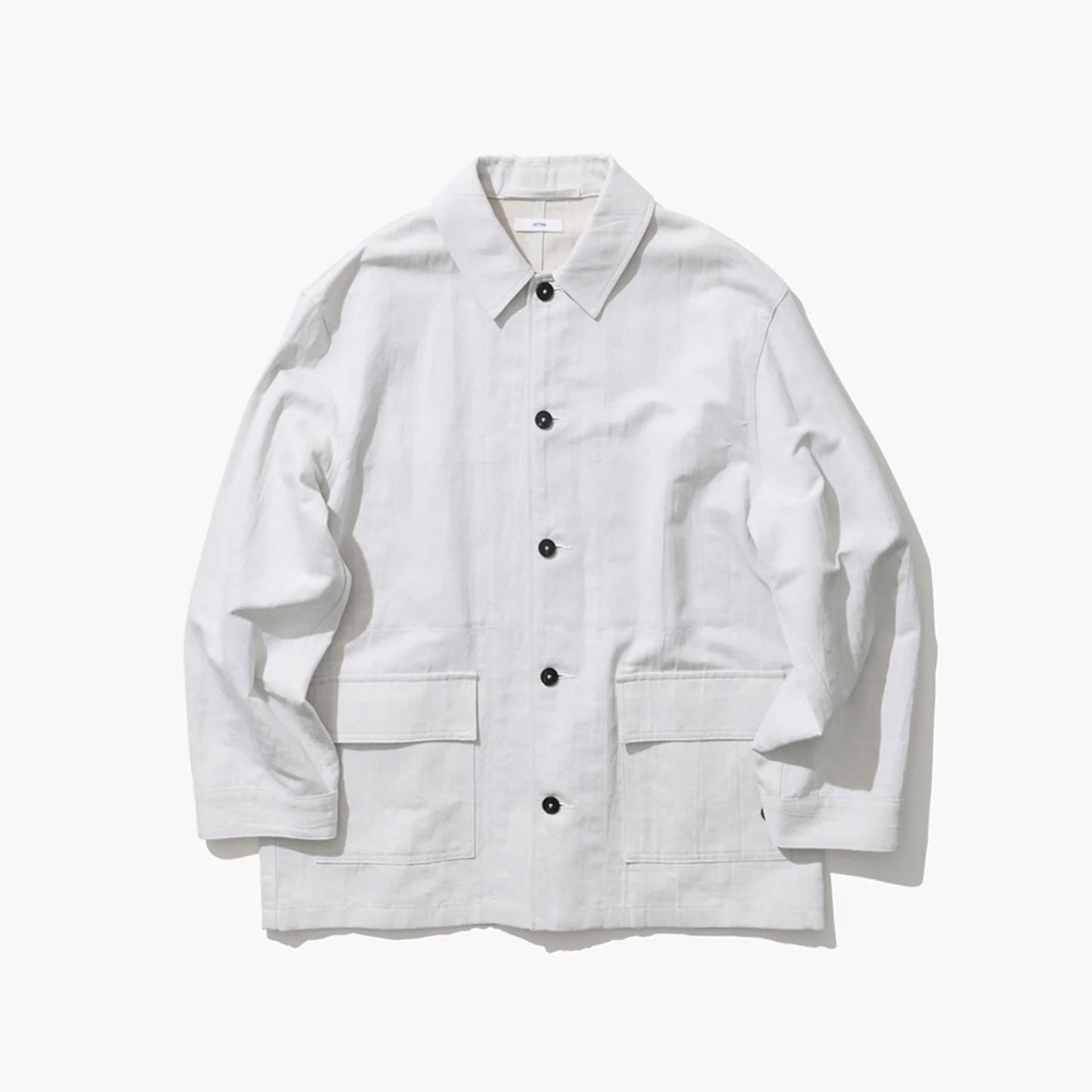 ATON|COTTON LINEN KATSURAGI WORK JACKET