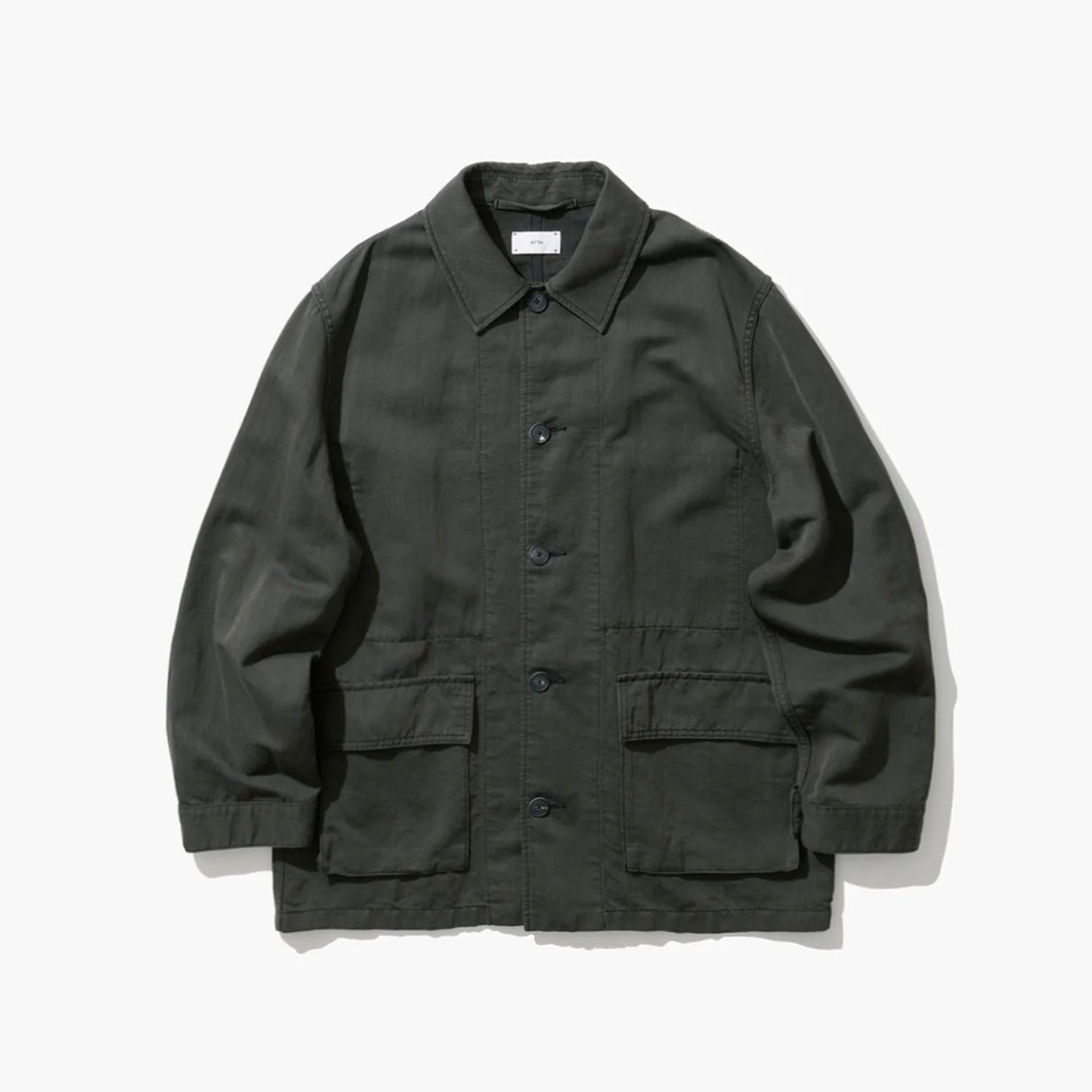 ATON|COTTON LINEN KATSURAGI WORK JACKET