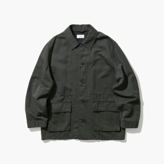 ATON|COTTON LINEN KATSURAGI WORK JACKET