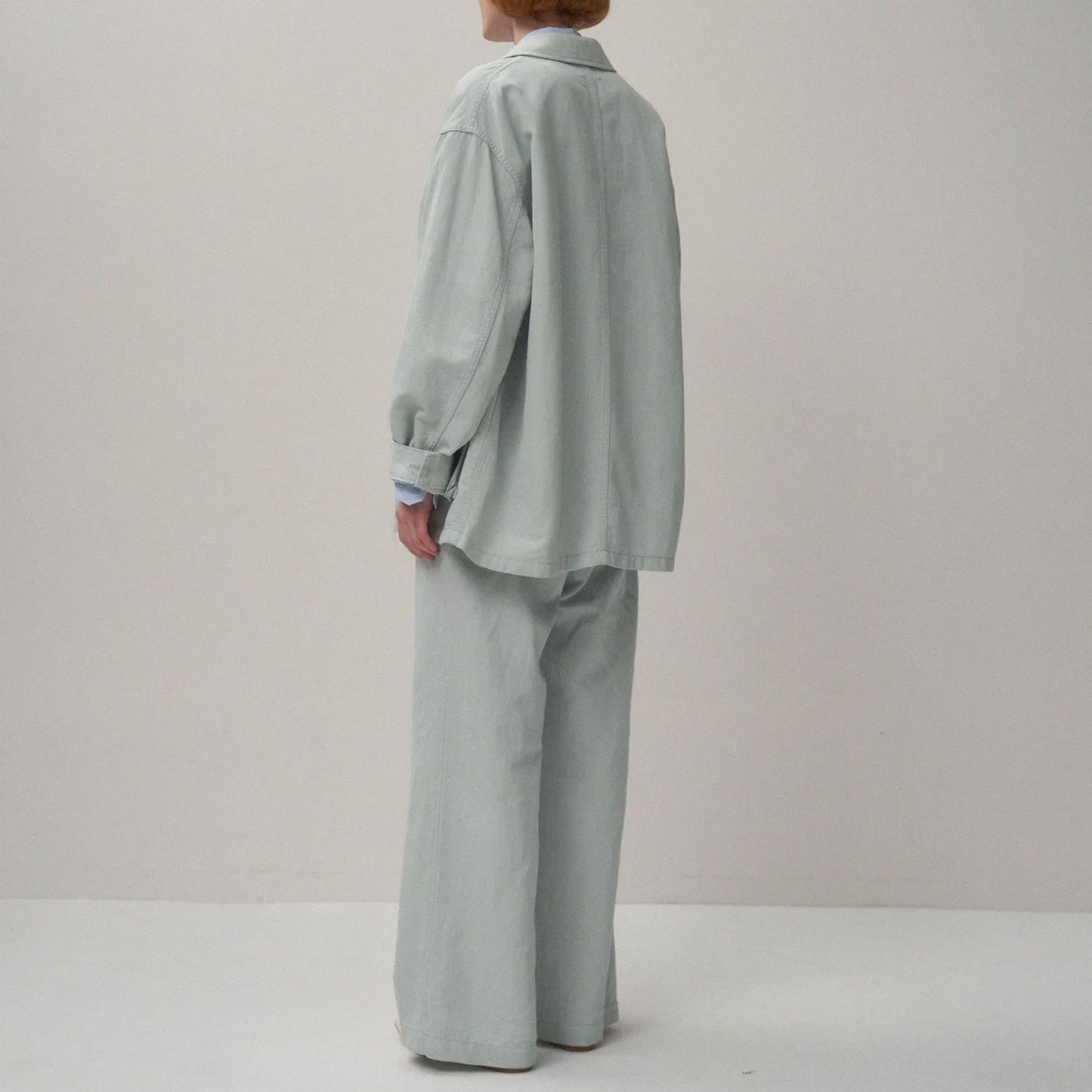 ATON|COTTON LINEN KATSURAGI WORK JACKET
