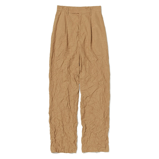 AURALEE/WRINKLED WASHED FINX TWILL PANTS