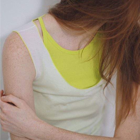 GOOD PEOPLE GOOD STITCHING GOOD PRODUCT/FRESCA ZERO JERSEY NOSLEEVE T