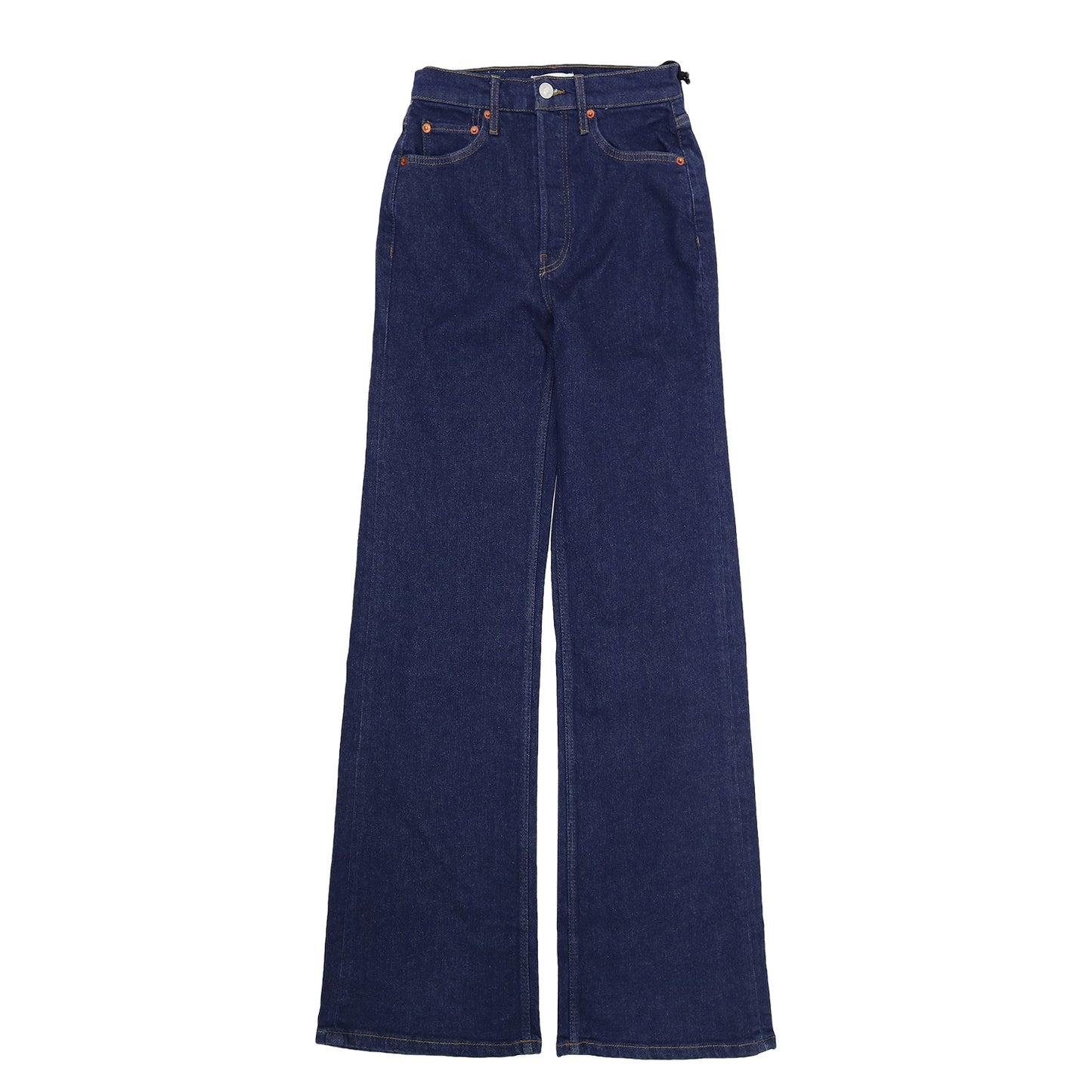 REDONE/70S Ultra High Rise Wide Leg – THREE DOTS TURQUOISE
